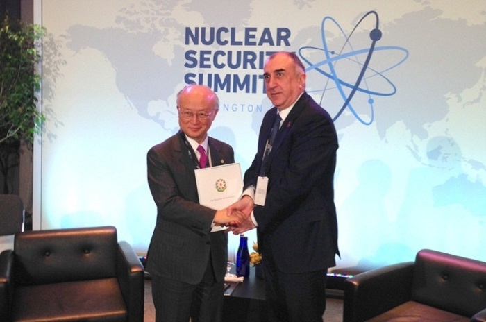 Elmar Mammadyarov a rencontré le Directeur général de l`AIEA à Washington